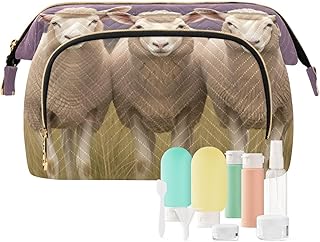 Kigai Farm Sheeps Makeup Bag Cosmetic Bag for...