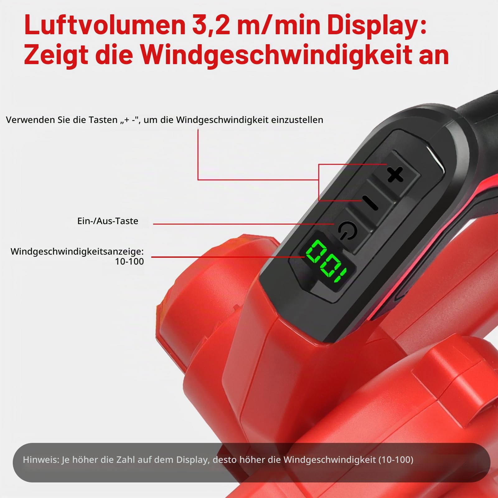 Souffleur de Feuilles sans Fil pour Milwaukee M18 18V,2X 5.0Ah Batterie et Chargeur Inclus