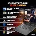 HP Victus, Intel Core 7 240H, 8GB RTX 5050, 24GB DDR5(Upgradeable) 1TB SSD, FHD, 144Hz, 300 nits, IPS, 15.6''/39.6cm, Win11, M365* Office24, Mica Silver, 2.29kg, fa2409TX, RGB Backlit, Gaming Laptop gallery image