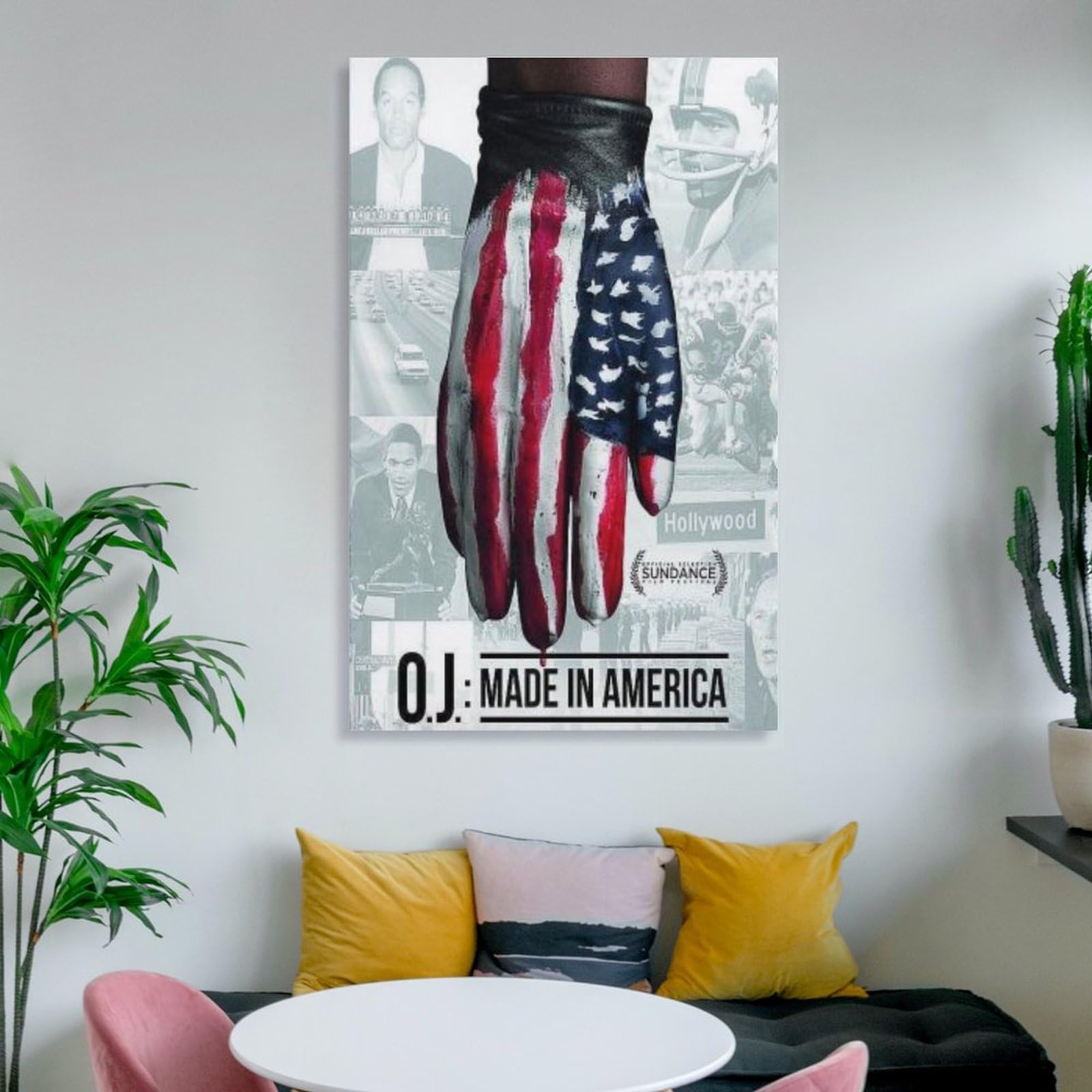O.J. Simpson American Football Player Poster (7) Wall Art Poster