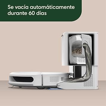 iRobot Roomba Combo 2 Essential y Base AutoEmpty con autovaciado para 60 días,Robot Aspirador y friegasuelos,4 Fases Limpieza,Potente aspiración y fregado,4 Niveles succión, Recarga y reanuda, App5