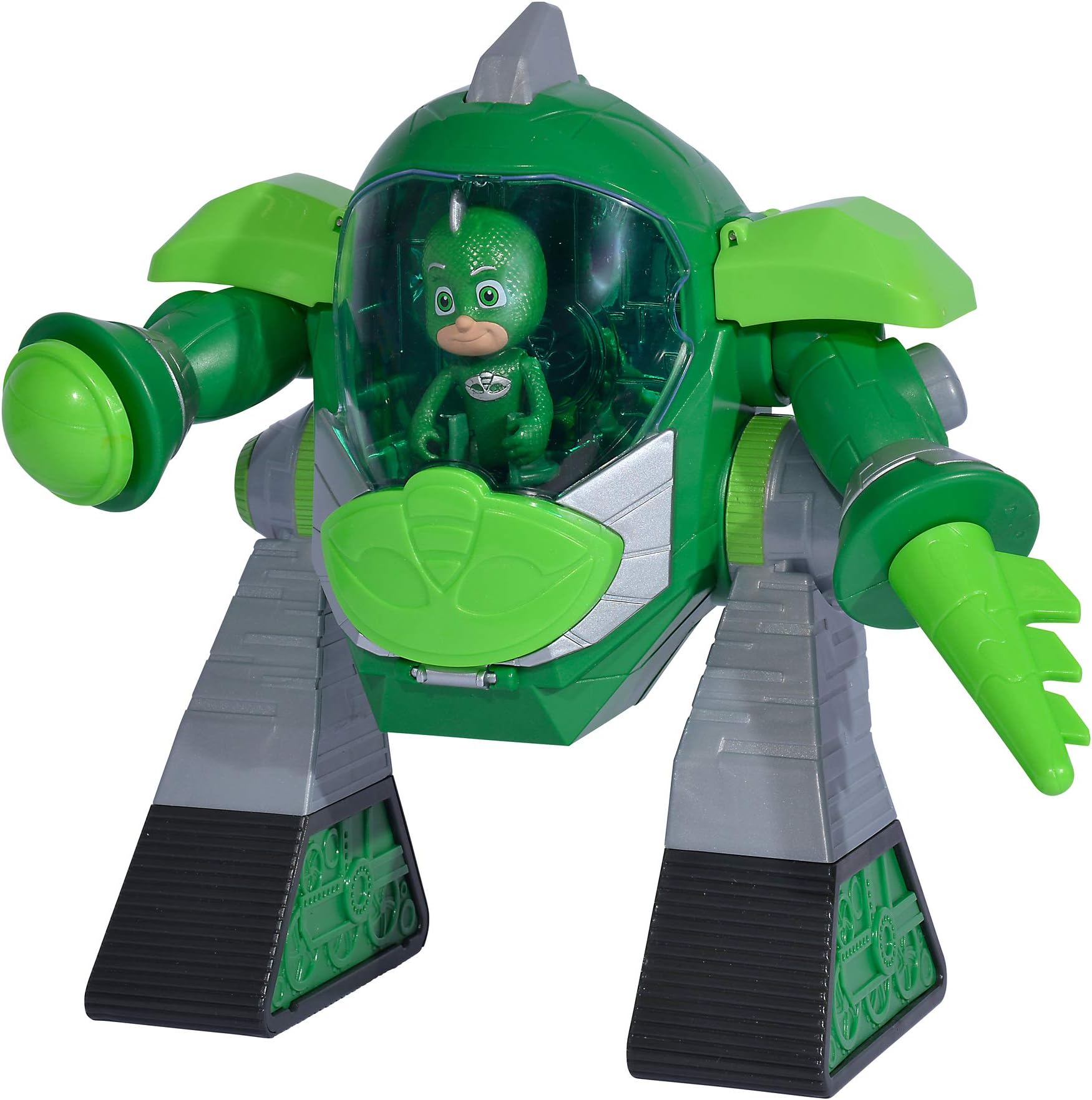 Simba 109402464 PJ Masks Turbo Robot Gecko with Light with Cannon 23 cm