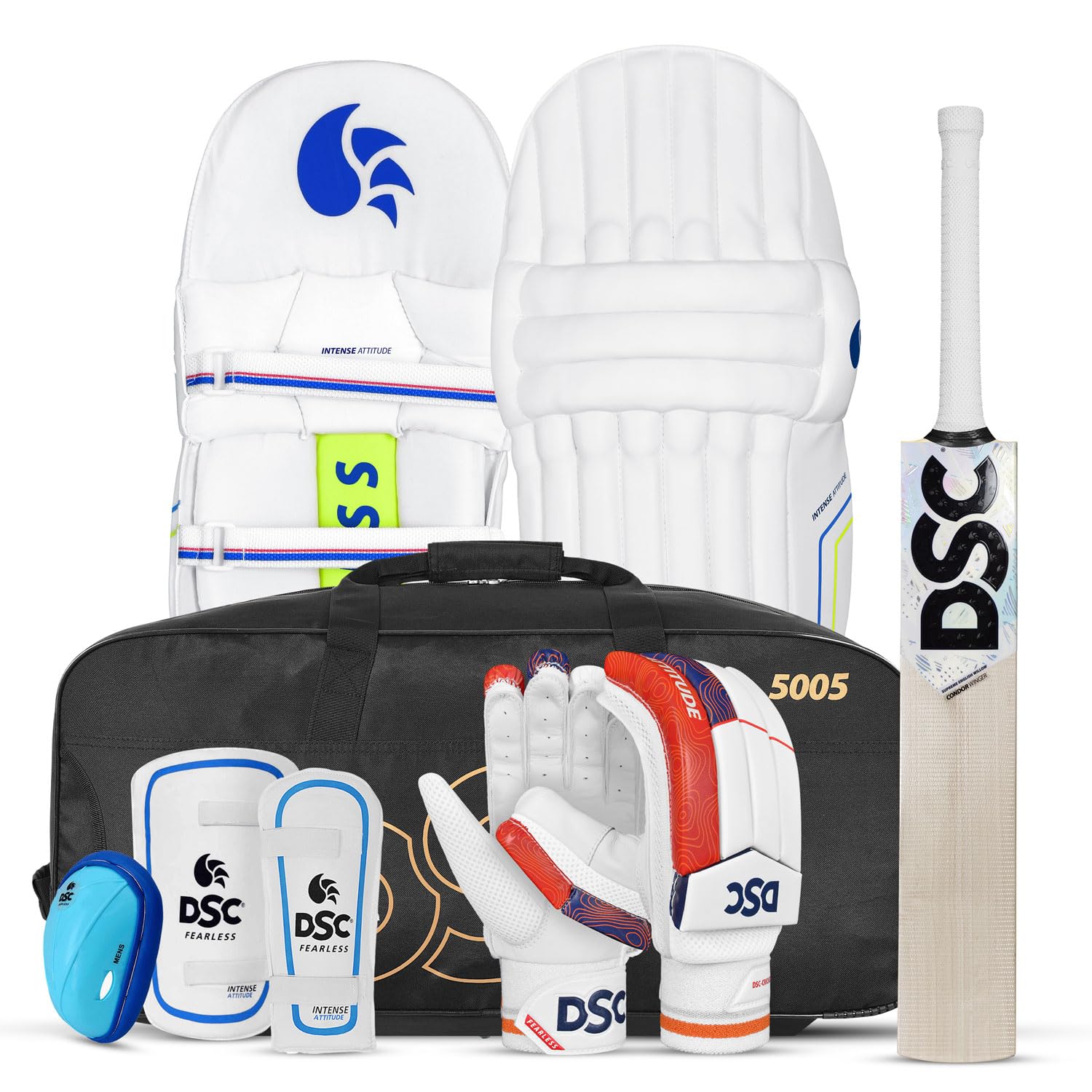 DSC Economy English Willow Cricket Kit for Mens, Size-6, Left Hand (B0C394ZNHP) Amazon Price History, Amazon Price Tracker