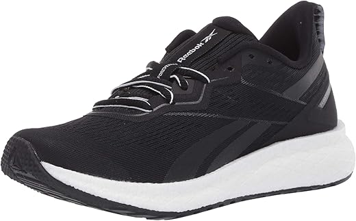 Reebok Women's Forever Floatride Energy 2, Black/Black/White, 8.5 M US