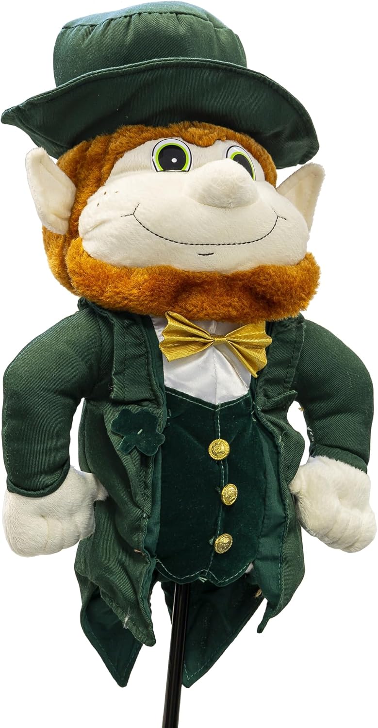 Longridge Leprechaun Golf Head Cover - Multicolored