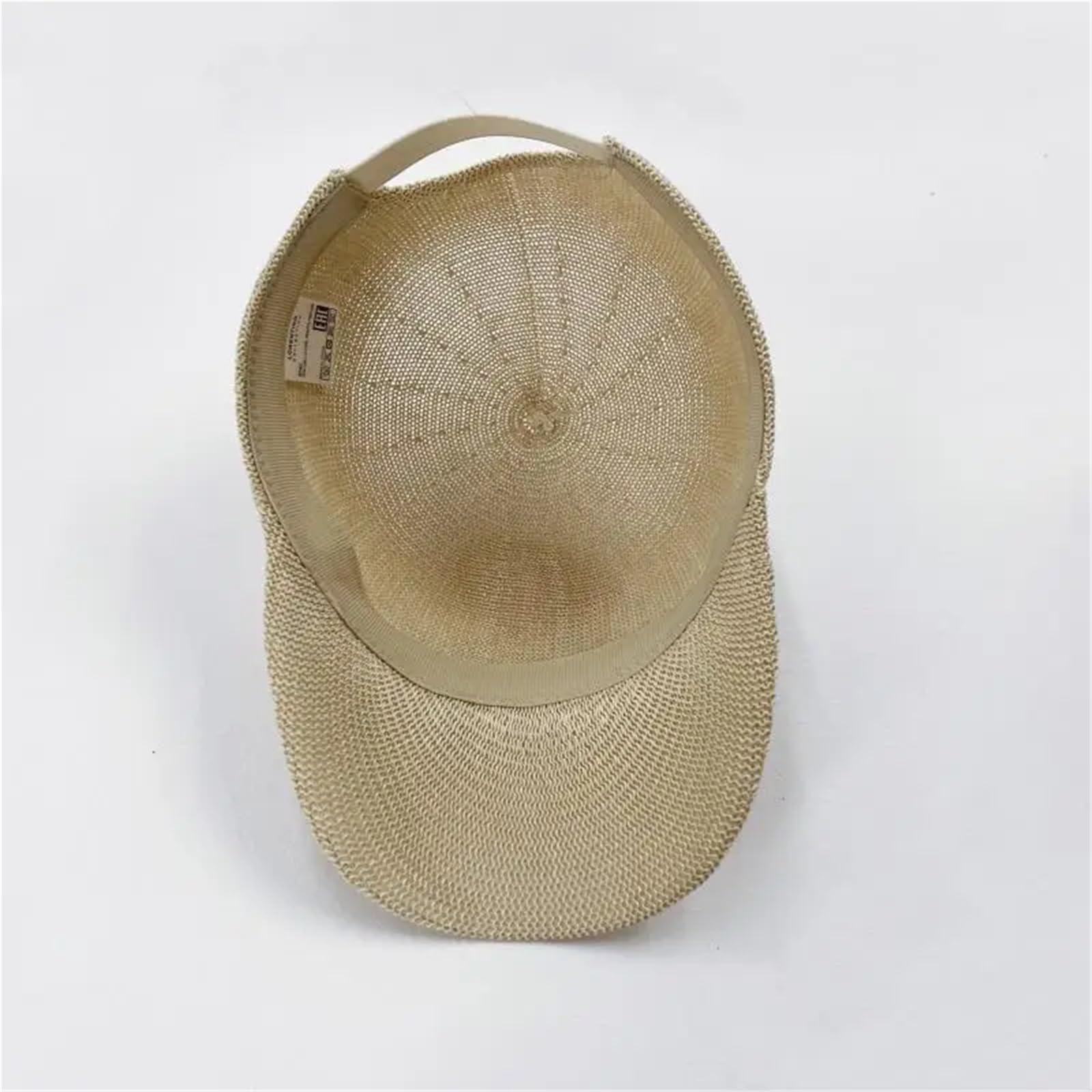 Berretto da Baseball in Paglia di Carta Traspirante con Protezione UV, Cappello da Sole Unisex Casual Estivo