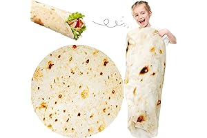 60 Inch Double-Sided Food Burrito Blanket