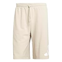 adidas Homme Essentials Big Logo French Terry Short, Wonder Alumina/White