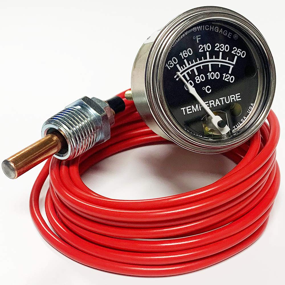 Murphy by Enovation Controls 20BTG-250-10-1/2 Temperature Murphygage (10702526)