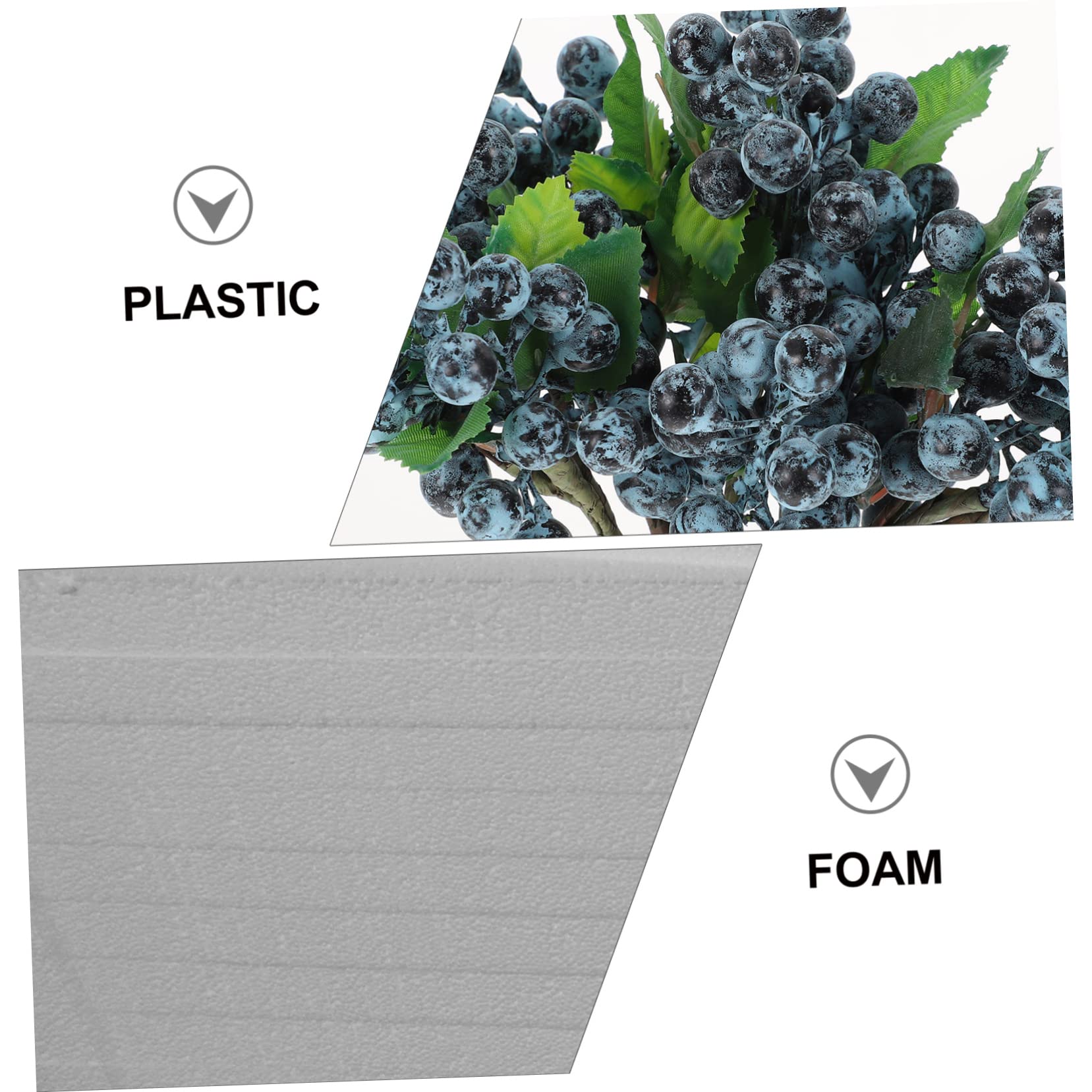 Yardwe 15 Pezzi Bacche Artificiali Artificiales Para Ornamenti Natalizi Decorazioni Rami Di Bacche Di Agrifoglio Simulazione Ramo Di Bacche Bacche Realistiche Con Steli Steli Di