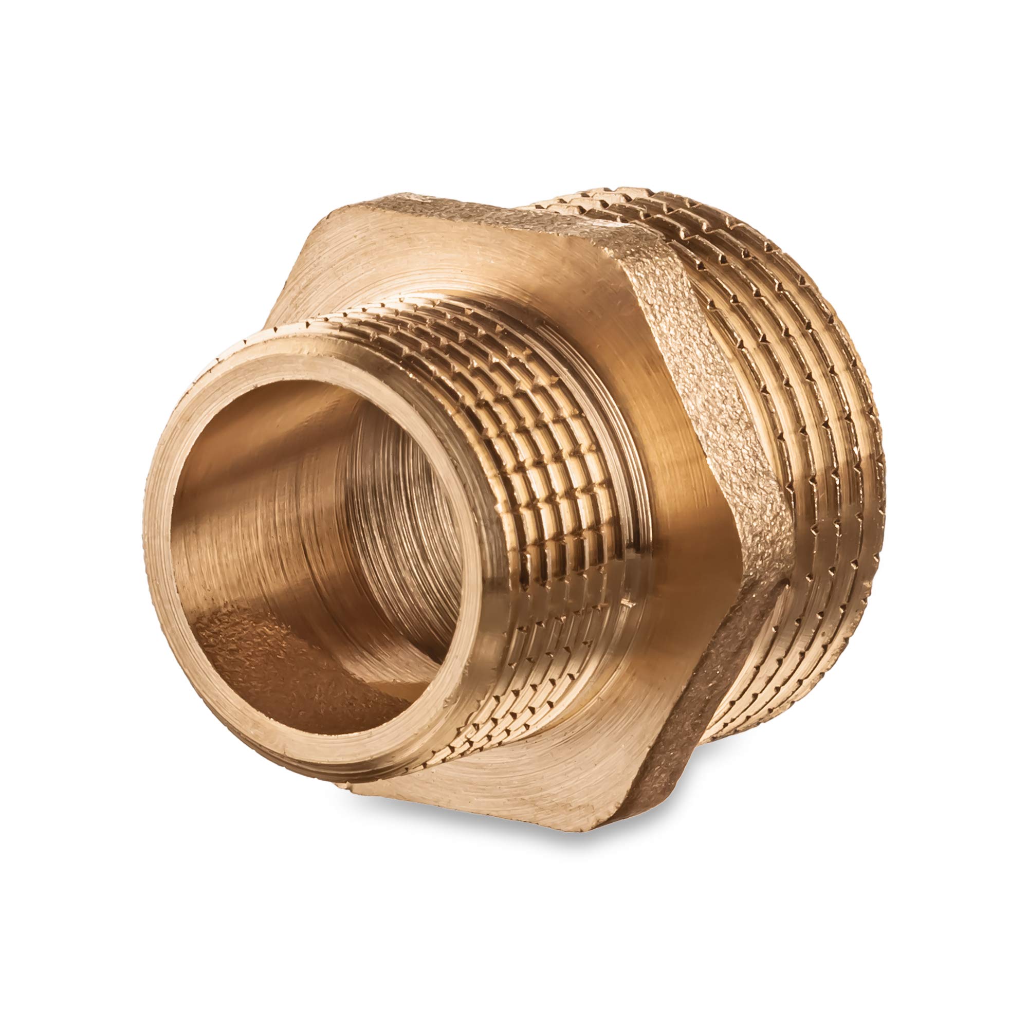See full amazon price history chart for Adapter 1" Male x 3/4" Male Threaded Brass Construction NPT Crossover Adapter 1" Male x 3/4" Male Threaded Brass Construction NPT Crossover (B07XBTLKHY) Amazon Price History, Amazon Price Tracker