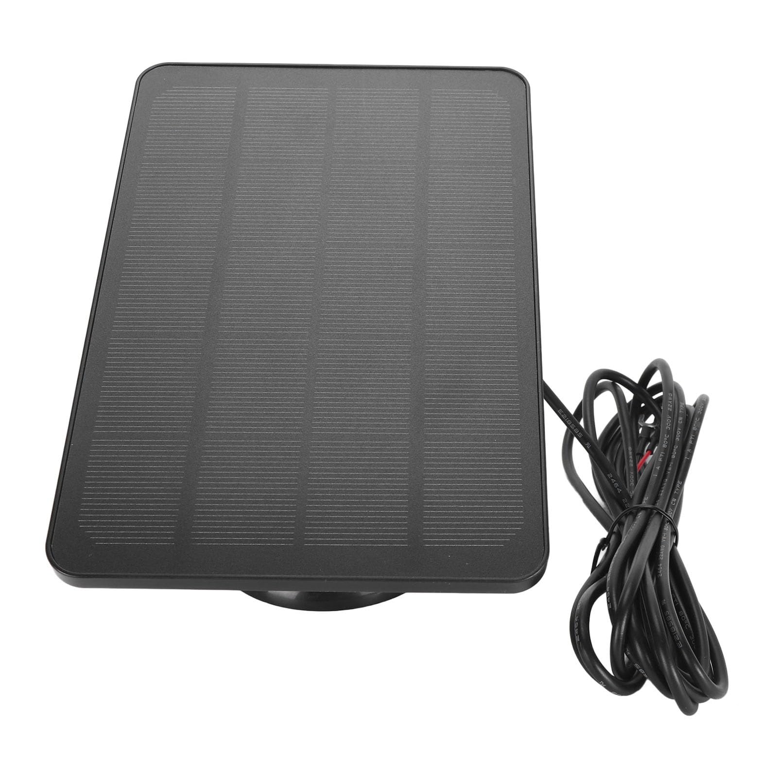 Jelquix #911 Solar Panel Charger For Camera Adjustable Mount 10W Solar Panel For Video Doorbell 2 3 3+ 4 Plus With 9.8Ft Cable (Csp4w-U-B)