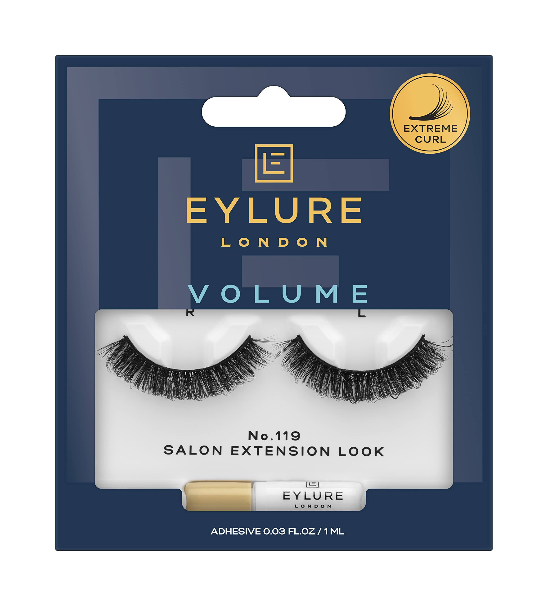 Volume & Curl No. 119 False Lashes