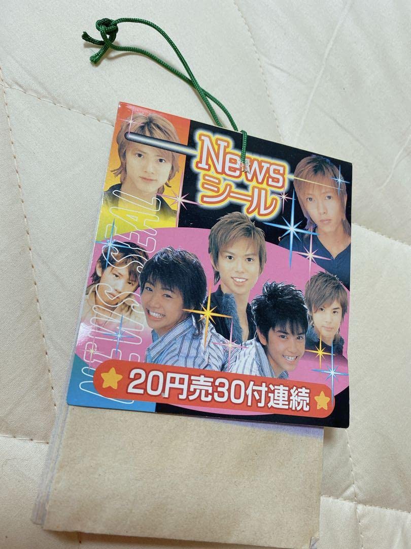 Amazon.co.jp: NEWS シール 初期メンバー QZGXA73V : おもちゃ