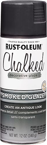 Miniatura 1 de Rust-Oleum 302592 - Pintura a la tiza en aerosol ultramate de 12 onzas (paquete de 1), color gris envejecido