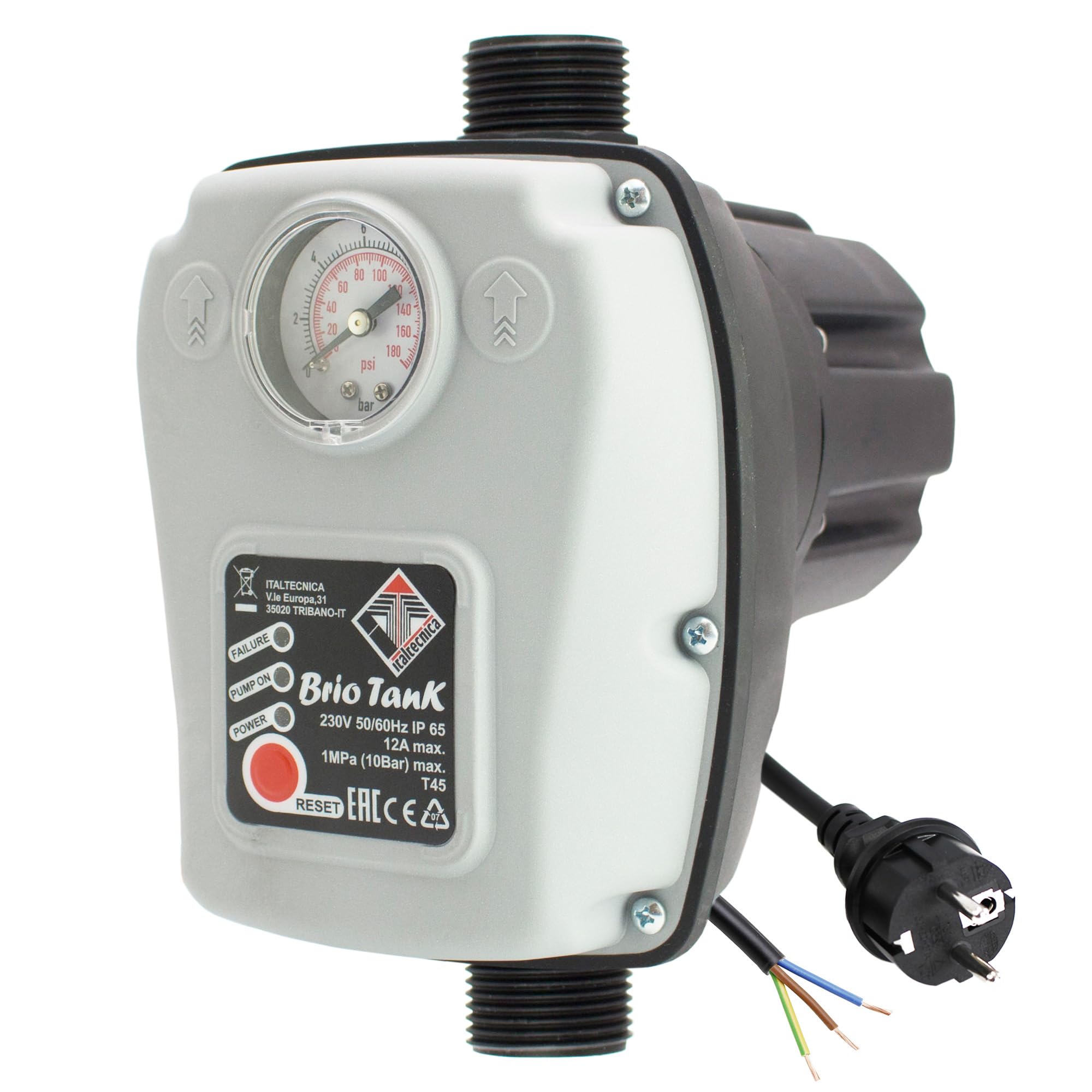 Pumpensteuerung BRIO-Tank (0,4l) Druckschalter - Made in Italy