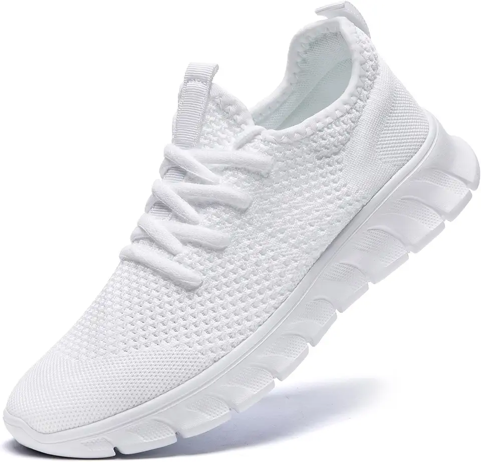 Mens Running Shoes Slip On Tennis Walking Sneakers Workout Athletic Lightweight Casual Sport Shoes