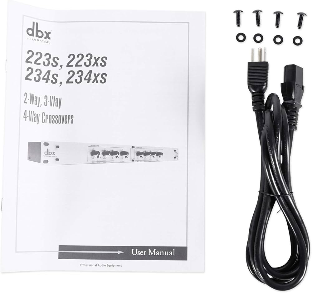 Amazon.com: DBX 234XS Professional Crossover with 2, 3, or 4 Way Amazon.com: DBX 234XS Professional Crossover with 2, 3, or 4 Way