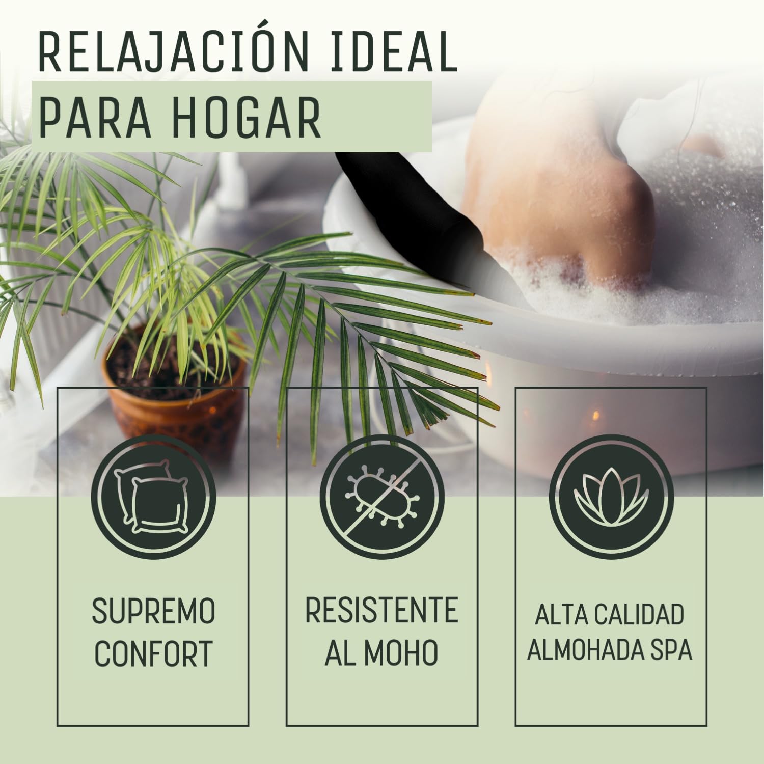 SilverRack Cojín de baño SEMIBLANDO [Negro 3D] - Almohada Cervical para bañera con ventosas como Accesorio de bañera - Cojín para bañera - Cojín de baño con Ajuste ergonómico