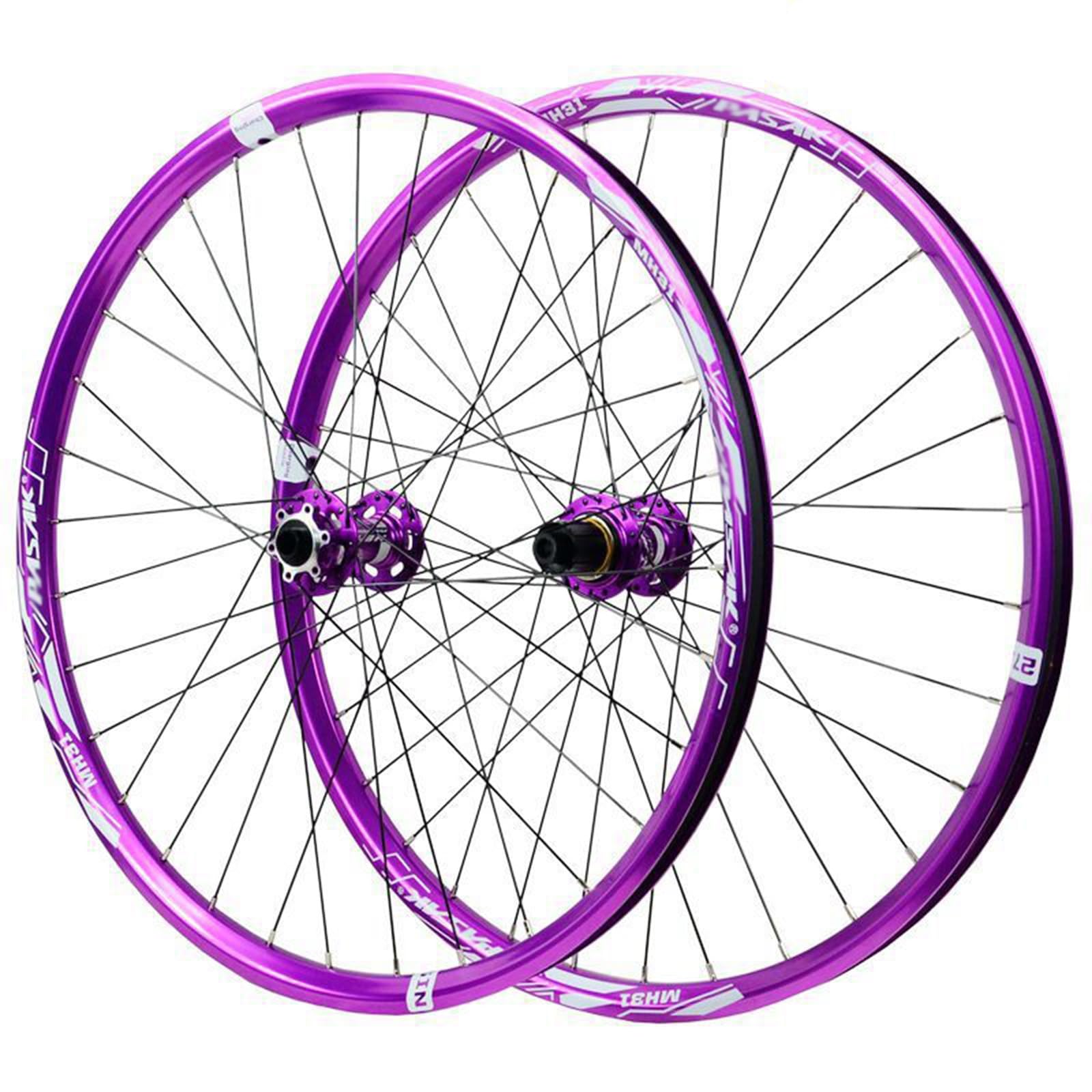 Zestaw kół do rowerów górskich 26 27,5" 29" aluminiowe felgi z osią wtykową. Przednie koło 15 x 110 mm, tylne koło 12 x 148 mm. 32 szprychy. Hamulec tarczowy dla 8-12 biegów