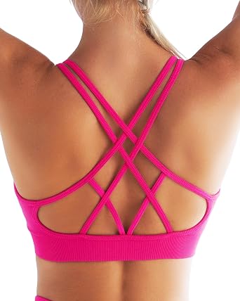 RUNNING GIRL Sports Bra Women Pack Strappy Bra