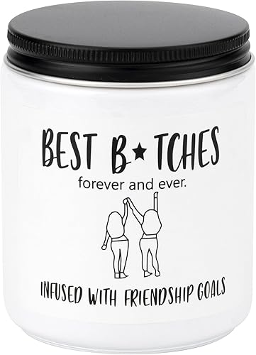 Regalos de cumpleaños para mejores amigas, velas perfumadas, regalos de amistad, divertidas ideas de regalo de Navidad para ella, amigas, mejor