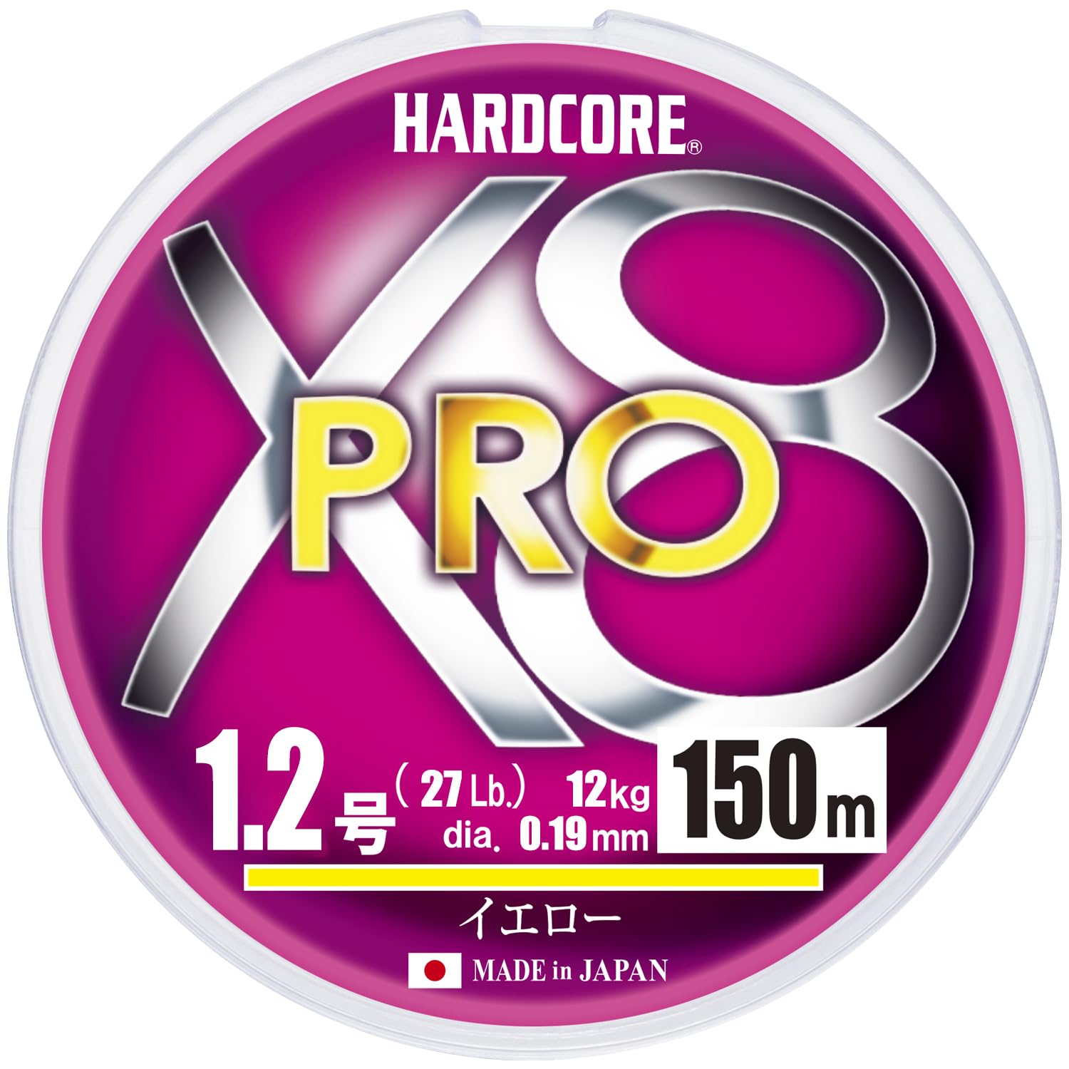 Amazon.co.jp: DUEL(デュエル) HARDCORE(ハードコア) PEライン 1.2号