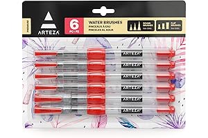 Arteza Water Brush Pens: A Refillable, Creative Expression Unleashed