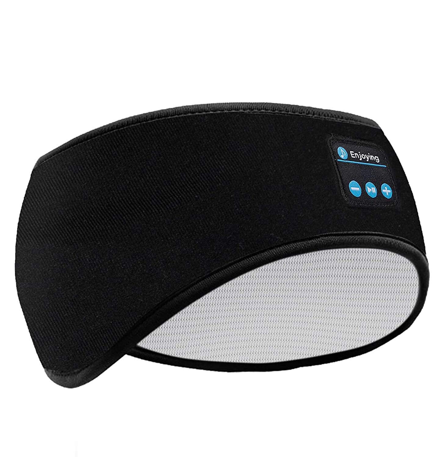 Casque Bluetooth bandeau sans fil sport avec haut-parleurs stéréo HD de haute précision