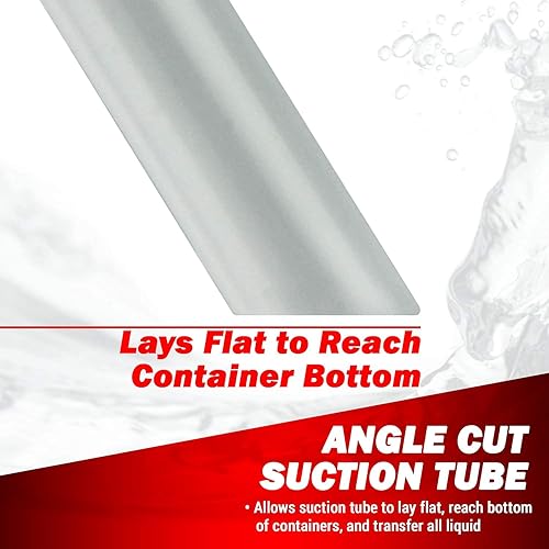 Miniatura 9 de Paquete de bomba de sifón; bomba manual de transferencia de líquido manual