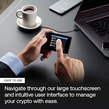 SecuX Crypto Wallet Bundle - V20 + W10 Hardware Wallet - w/Touch Screen, USB & NFT Support - Easily Manager Your Bitcoin, Ethereum, BTC, ETH, LTC, Doge, BNB, Dash, XLM, ERC20, BSC and More