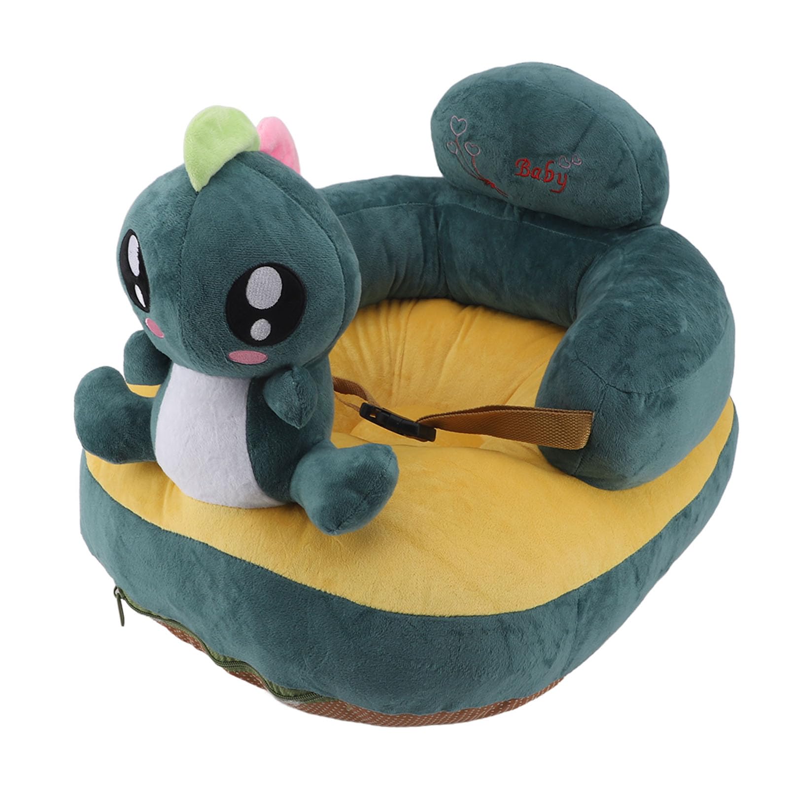 Yosoo Health Gear Seggiolino per Bambini Divano in Peluche Seggiolone per Bambini 45 X 50 X 45 Cm Angoli Regolabili Base Antiscivolo Forma Animale per Neonati Che Imparano a Sedersi in Ambienti