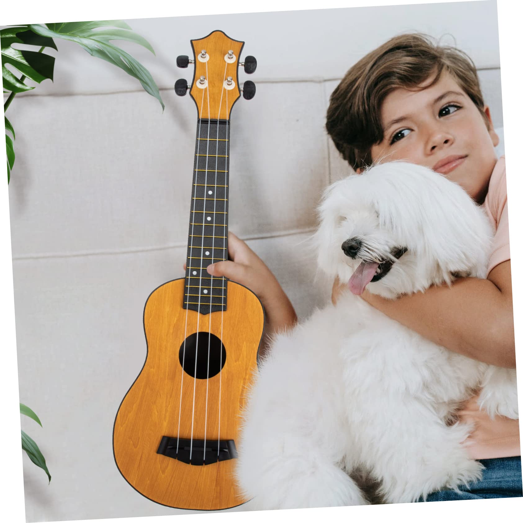 Milisten Holz Ukulele für Anfänger Kinderinstrument Instrumente Musikinstrument für Junge Mädchen Ukulelen für Anfänger