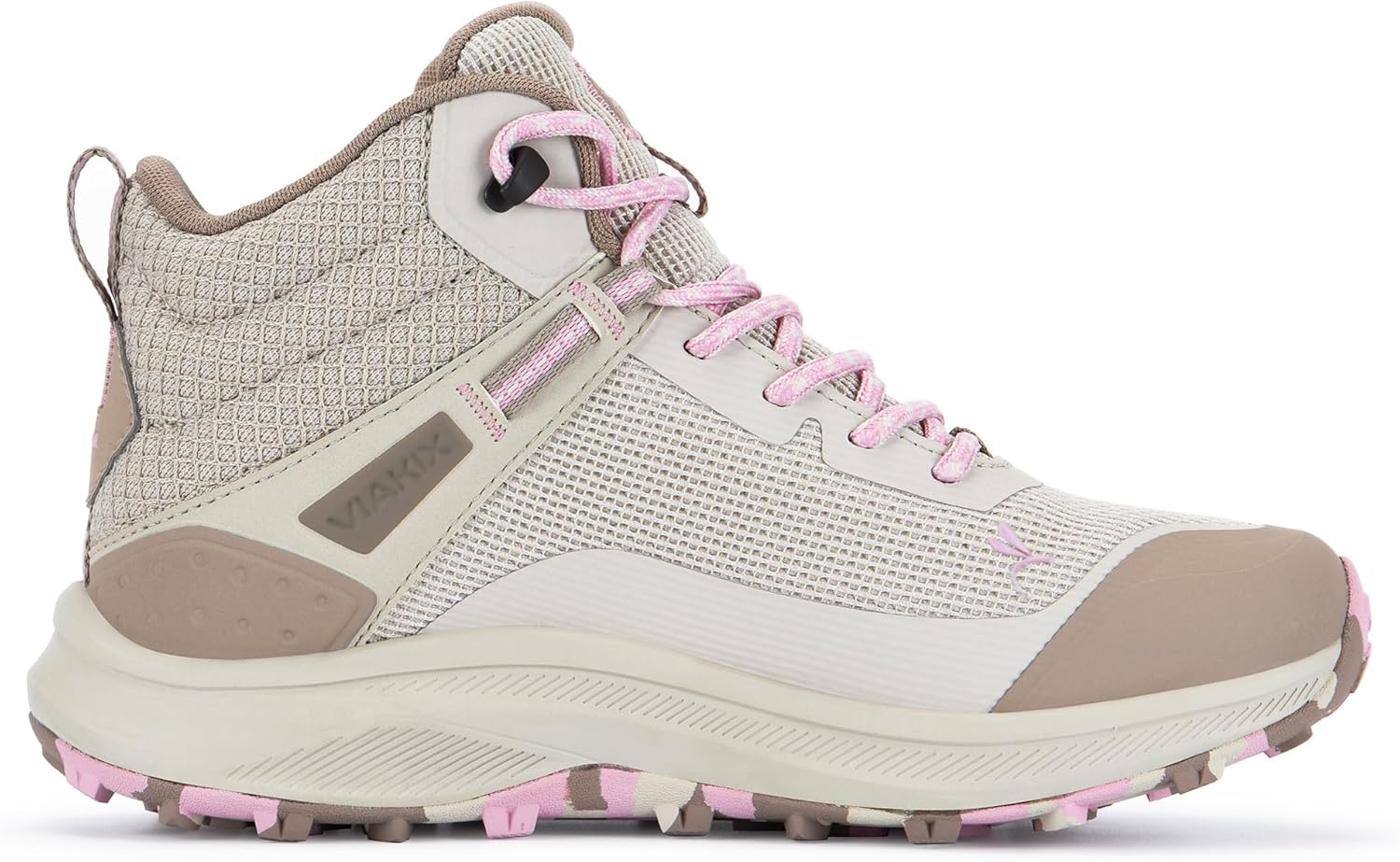 Viakix Monterra Mid Women’s Waterproof Wide Toe Box Hiking Boots – Lightweight Comfortable Trail Shoes – Supportive Outdoor Footwear for Walking, Trekking, Backpacking, Thru & Day Hikes - Image 4