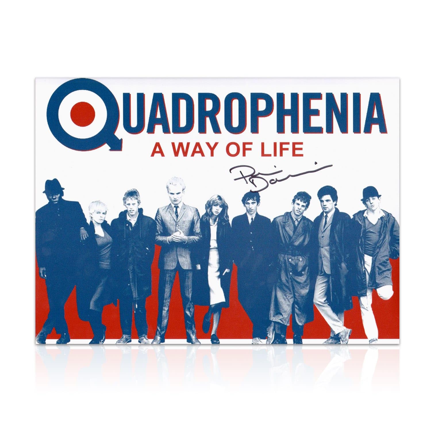 Exclusive Memorabilia Phil Daniels Signed Quadrophenia Poster