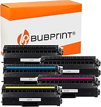 Bubprint TN 423 5 Toner Compatible Replacement for Brother TN-423 TN423 for MFC-L8690CDW HL-L8260CDW DCP-L8410CDW MFC-L8900CDW HL-L8360CDW DCP-L8410CDN Black Cyan Magenta Yellow Multipack