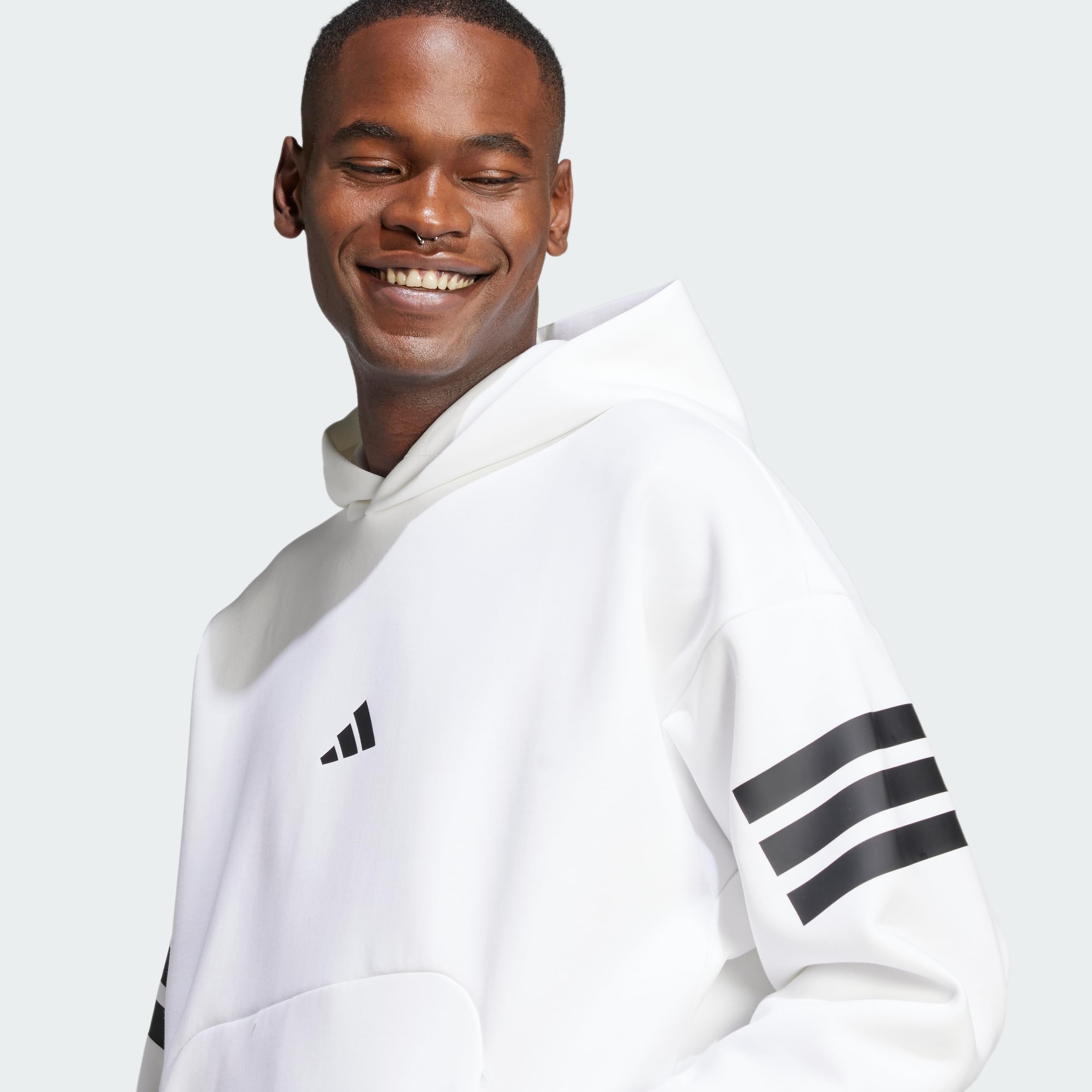 adidas Bluza z kapturem Mezczyzni Future Icons Three Stripes Hoodie