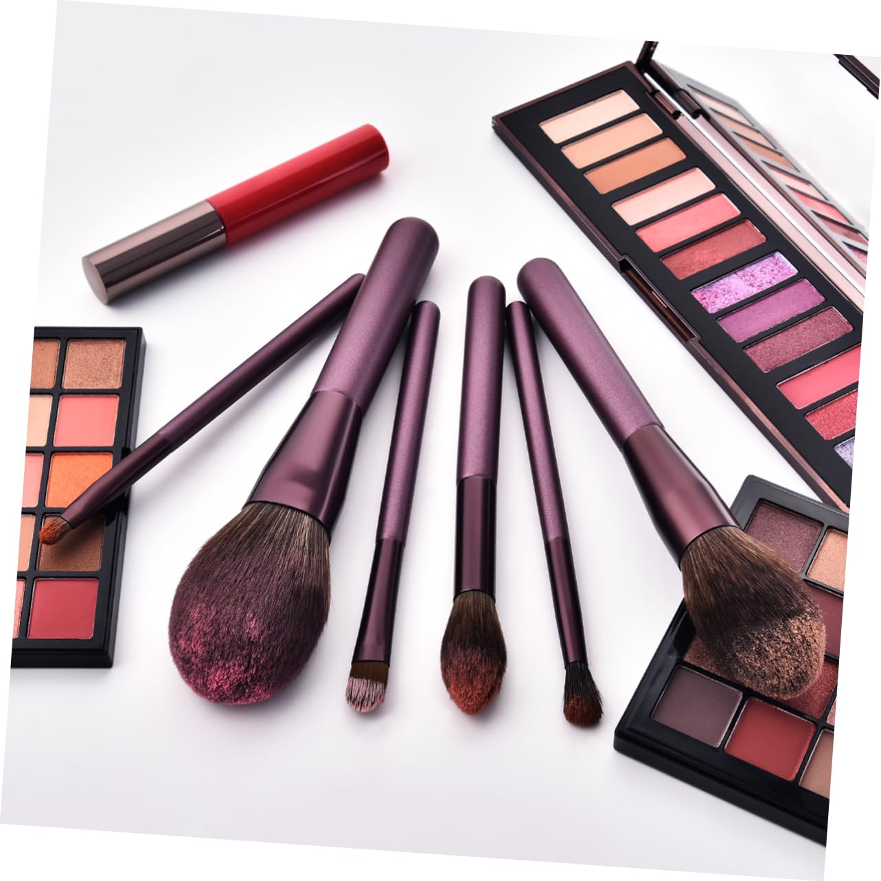 BESTYASH 12piezas Brochas De Maquillaje Profesional Pack Brochas Maquillaje Mango Madera Cerdas Nailon