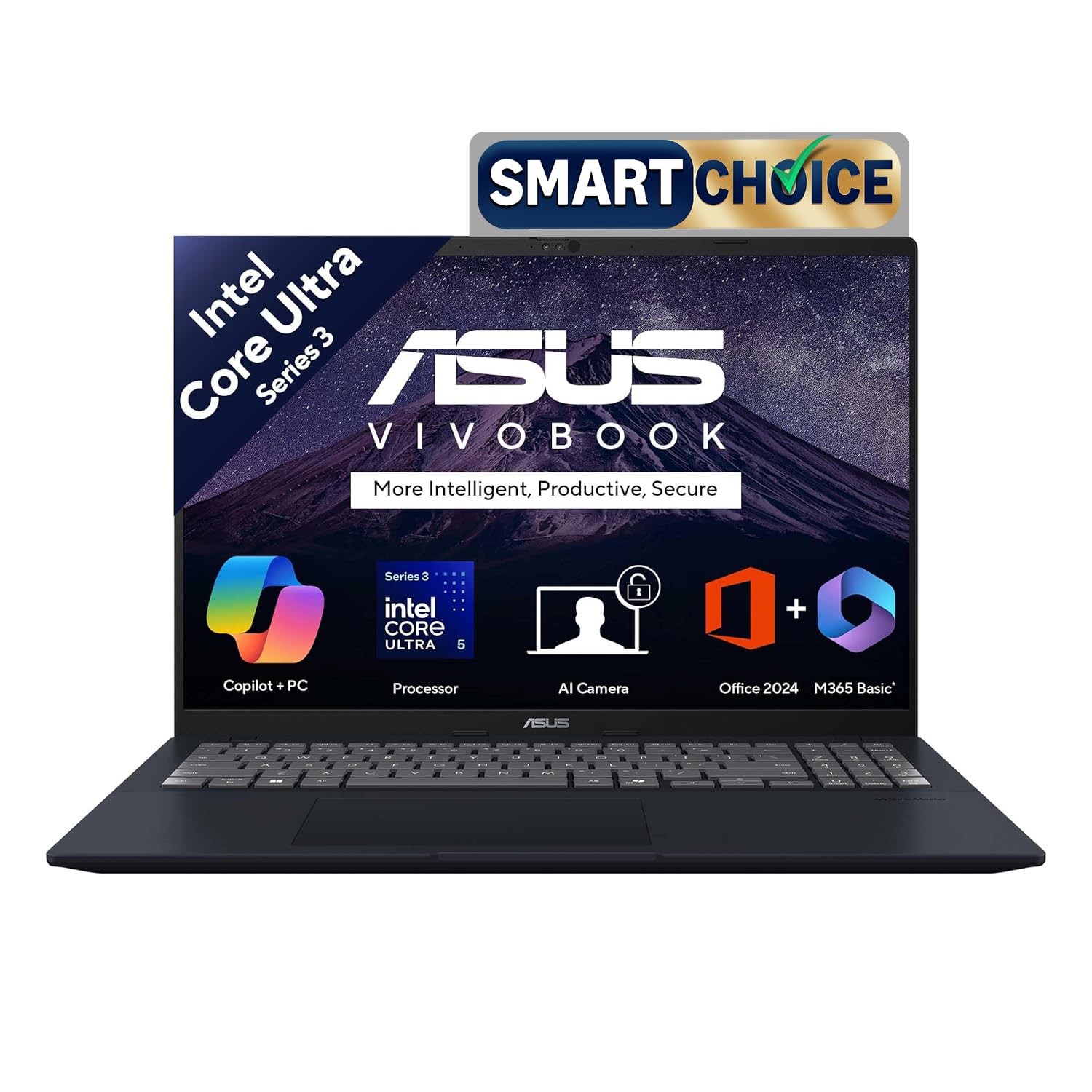 ASUS Vivobook 16 2026 Quiet Blue 16" Intel Core Ultra 5 325 16GB RAM