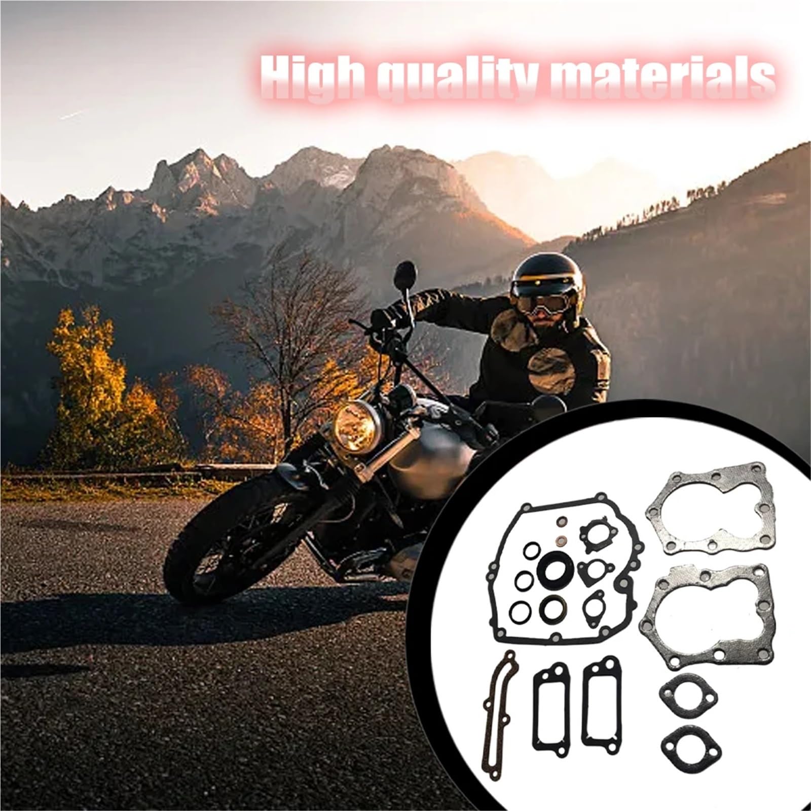 Uszczelka głowicy cylindra Pasuje do Briggs Fit For Stratton 590508? Zestaw uszczelek silnika zastępuje 794307 497316 Części motocyklowe
