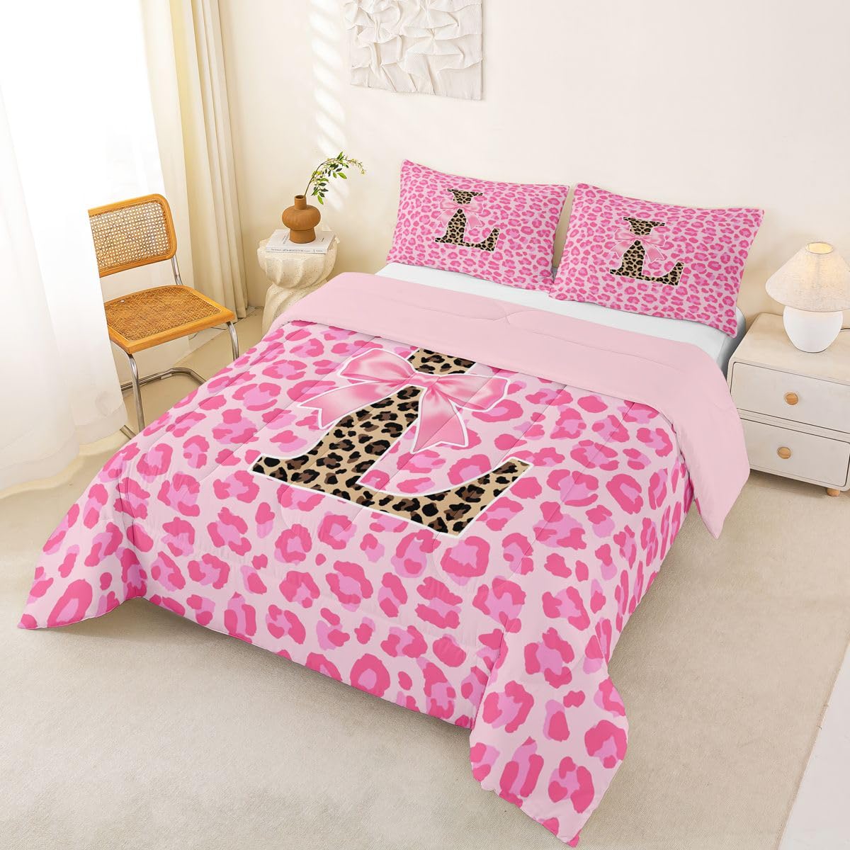 Personalized Kids Comforter Set - Letter A Design -32 Personalized Kids Comforter Set - Letter A Design -32