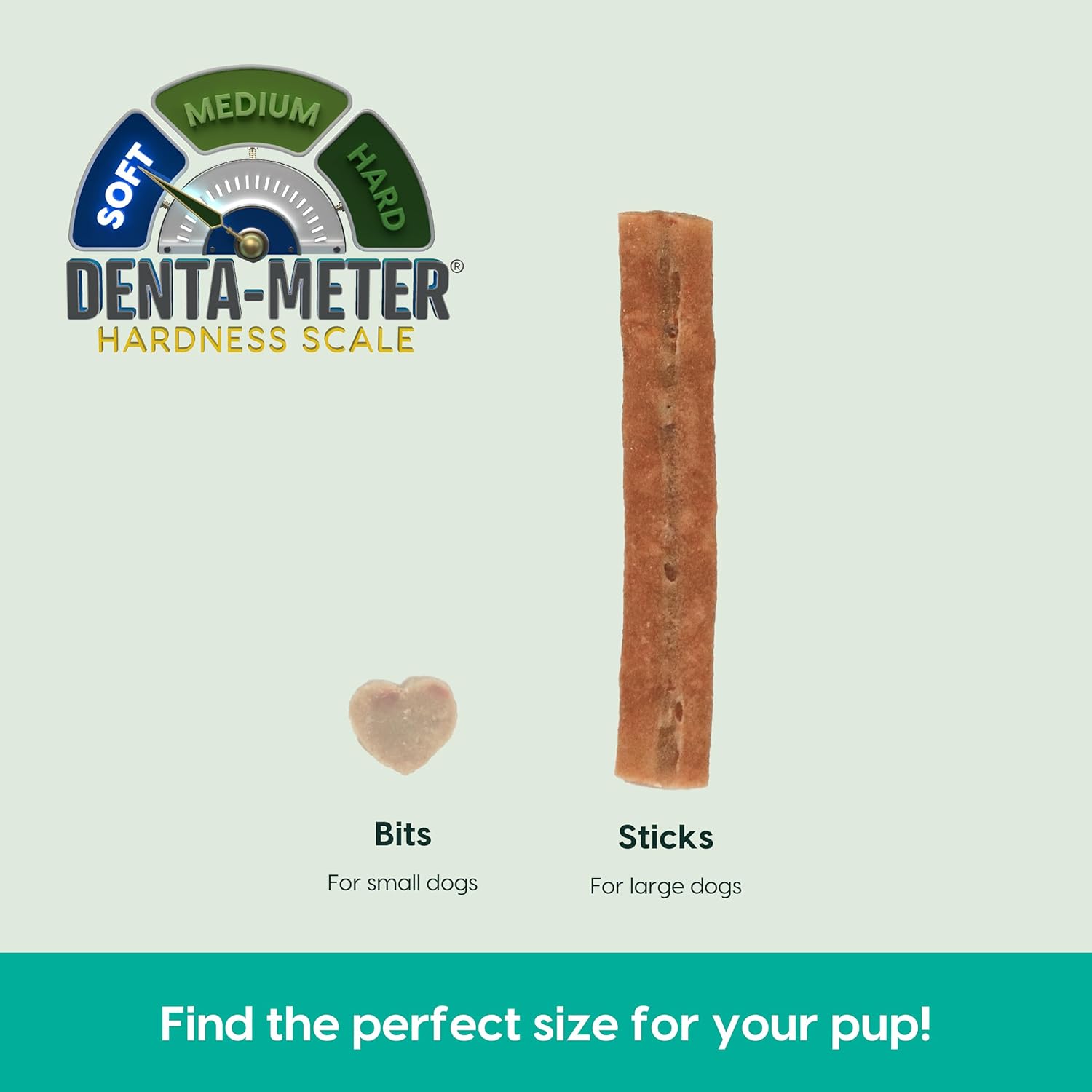 ARK Naturals Breath Bursts Dog Treats, Dog Dental Sticks for Large Breeds, Unique Texture Helps Clean Teeth & Freshen Breath, Cinnamon, 6 oz, 1 Pack