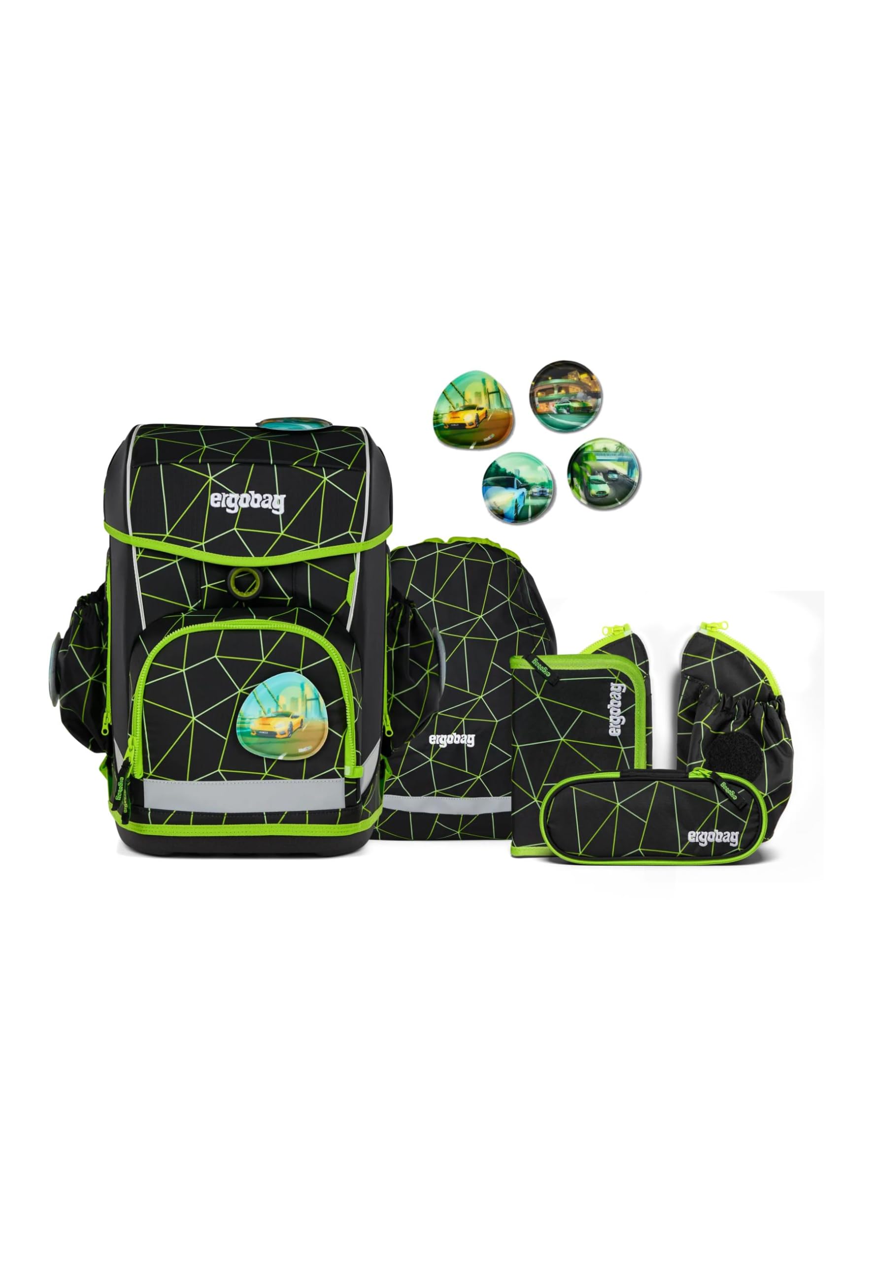 Cartable Ergonomique léger pour éviter le mal de dos avec le set ergobag cubo Light - 8
