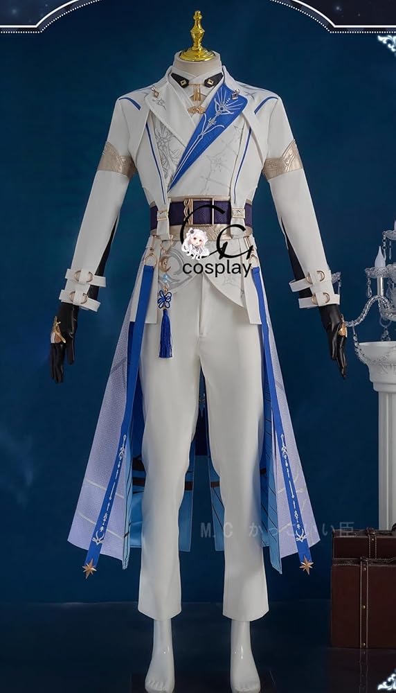 Amazon.co.jp: GGcosplay 恋と深空 セイヤ 月影ハンター 曜月を