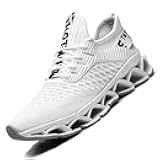 Men's Running Shoes Blade Non Slip Fashion Sneakers Breathable Mesh Soft Sole Casual Athletic Walking Shoes