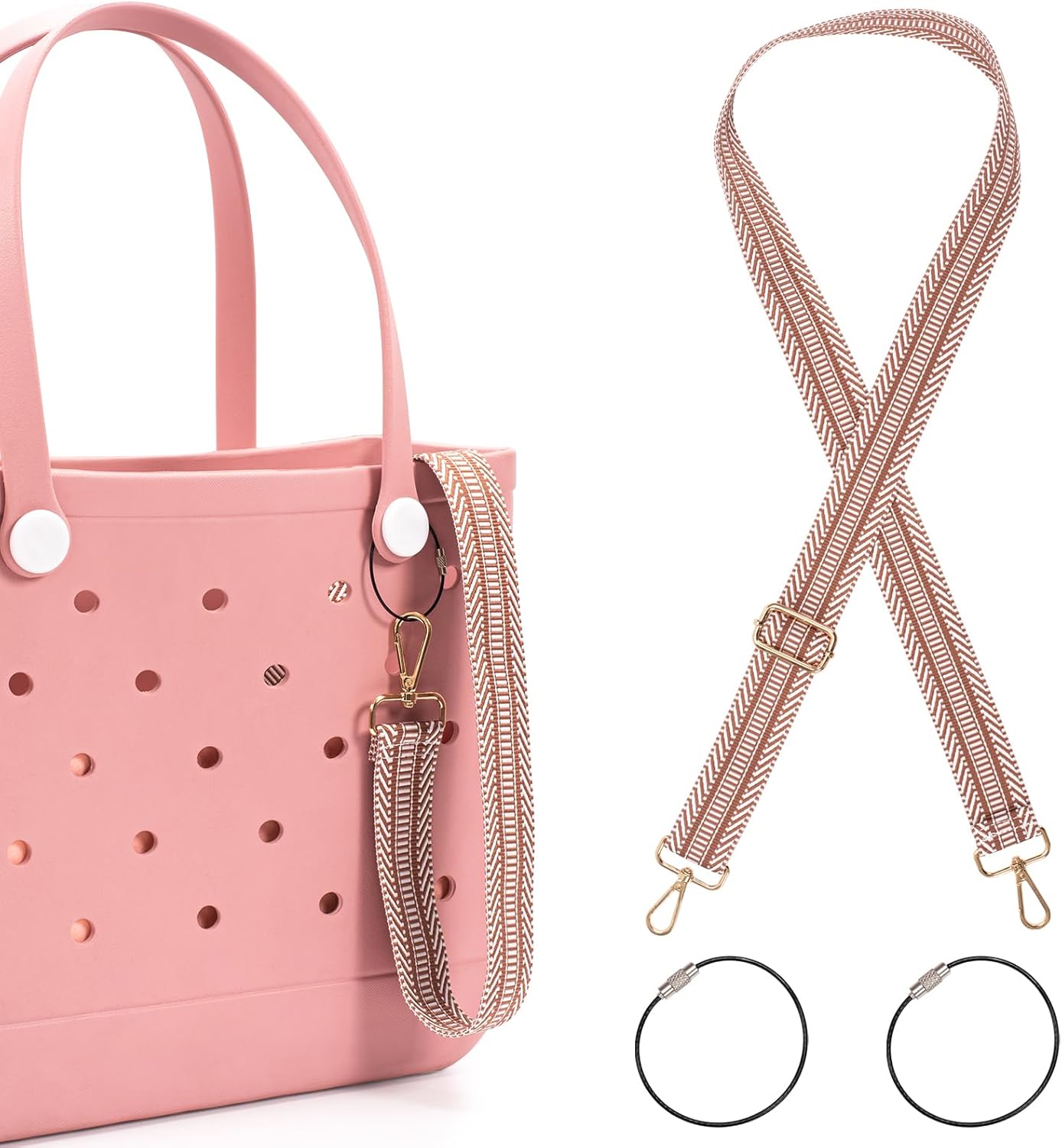 Crossbody Bag Strap for Bogg Bag, Bogg Bag Accessories (J45-A12) Crossbody Bag Strap for Bogg Bag, Bogg Bag Accessories (J45-A12)