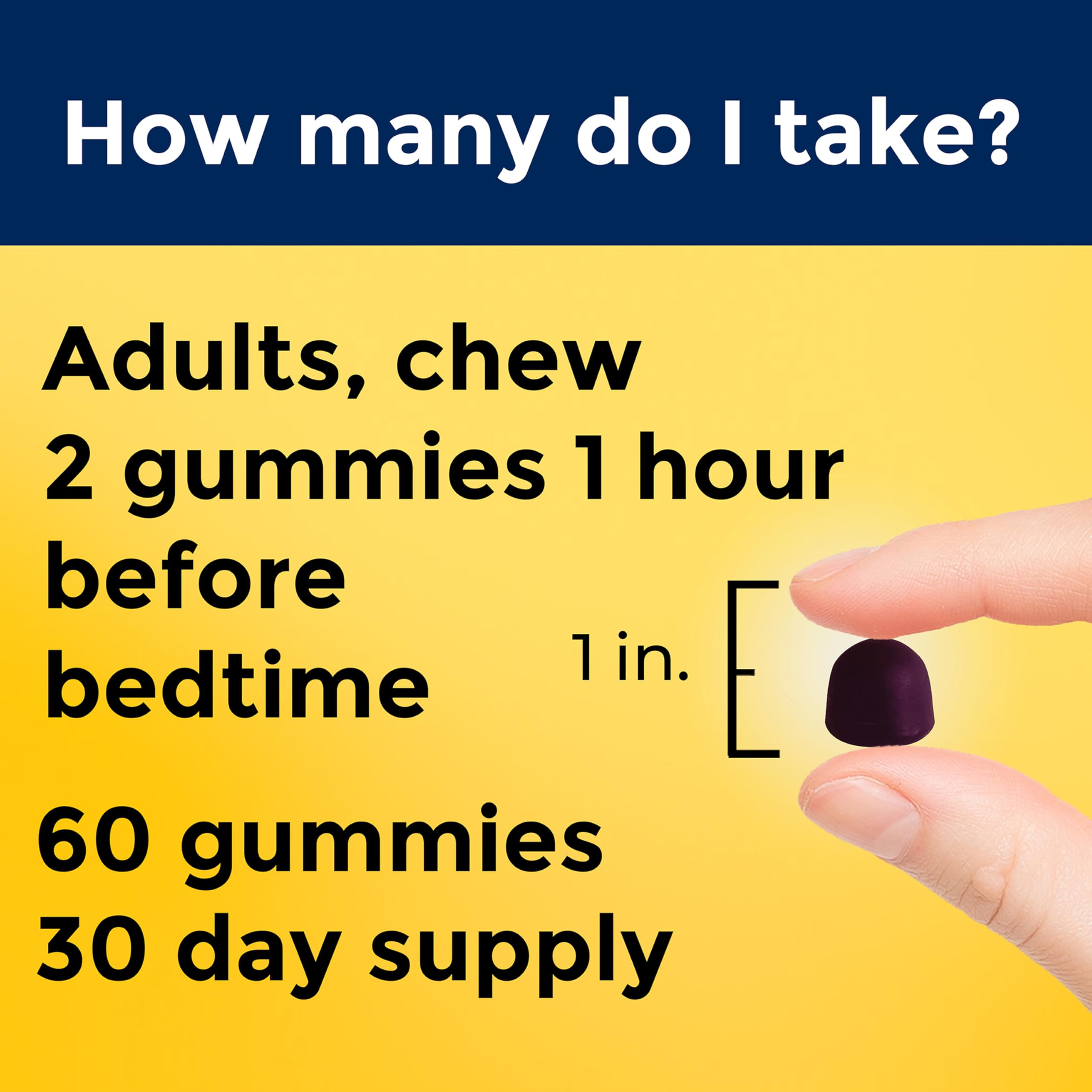 Nature Made Time Release Melatonin Gummies 10mg per Serving, 60 Gummies — Amazon image 4
