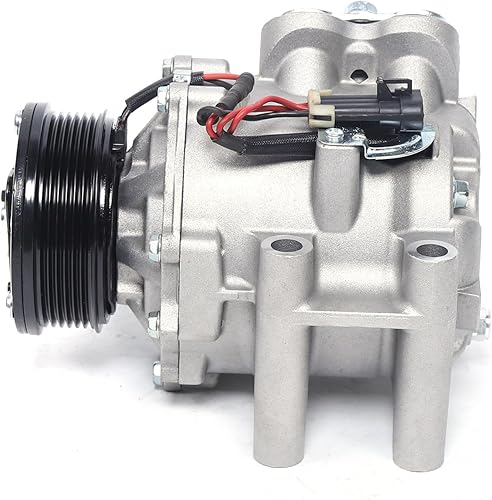 Compresor de AC con embrague CO 4910AC compatible con 2004-2007 para Buick Rainier 4.2L, para Chevrolet Trailblazer 4.2L 2002-2009 y para GMC Envoy