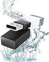 Vista 4 de 16GB USB 2.0 Flash Drive Novedad Cristal Luz LED Transparente Rectángulo Forma Pen Drive Pulgar Drive Memory Stick Memoria USB Pendrive Regalo