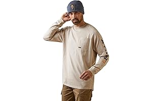 Men's Rebar Cotton Strong Graphic Long Sleeve Shirt